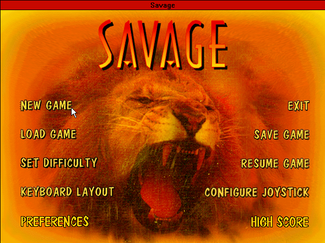 Game cover: Savage: The Ultimate Quest for Survival