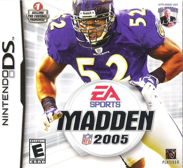 Game cover: Madden NFL 2005
