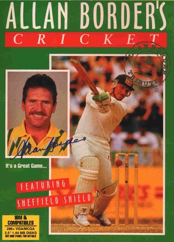 Game cover: Allan Border's Cricket