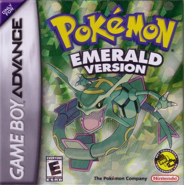 Game cover: Pokémon Emerald Version