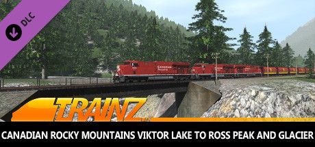 Game cover: Trainz Plus: Canadian Rocky Mountains Viktor Lake to Ross Peak and Glacier