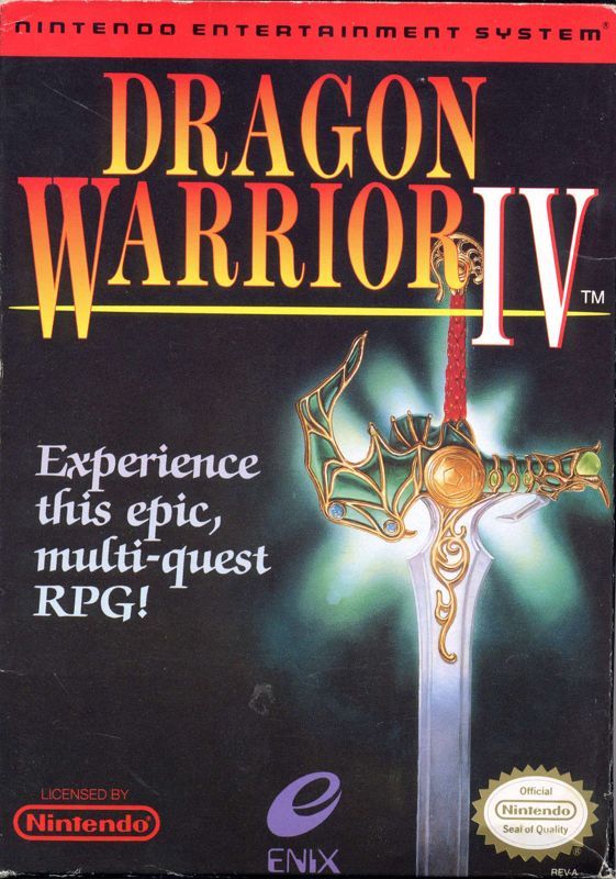 Game cover: Dragon Warrior IV