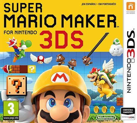 Game cover: Super Mario Maker for Nintendo 3DS
