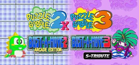 Game cover: Puzzle Bobble 2X/Bust-A-Move 2 Arcade Edition & Puzzle Bobble 3/Bust-A-Move 3 S-Tribute