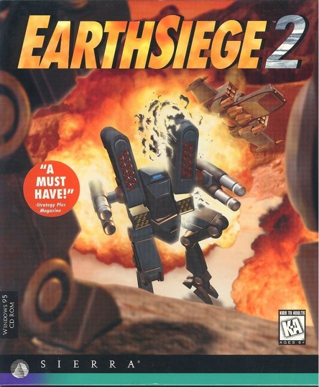 Game cover: EarthSiege 2