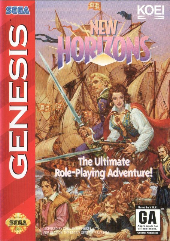 Game cover: New Horizons