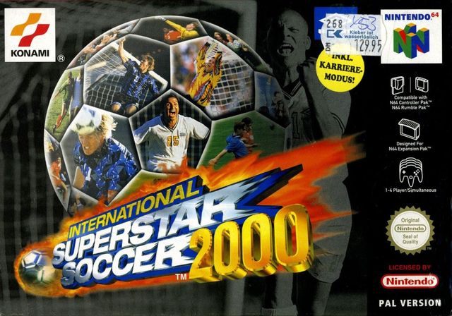 Game cover: International Superstar Soccer 2000