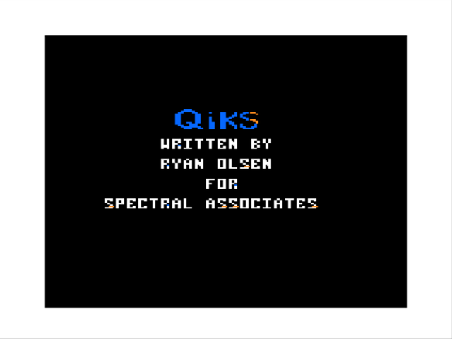 Game cover: Qiks