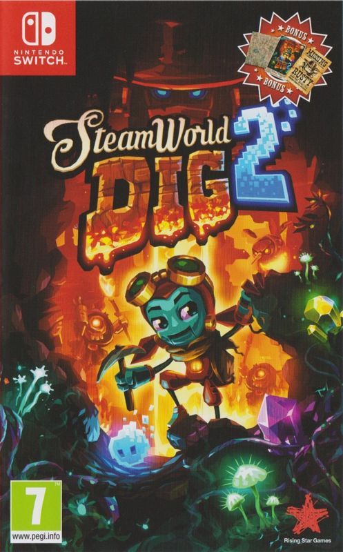 Game cover: SteamWorld Dig 2