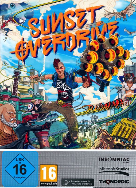 Game cover: Sunset Overdrive