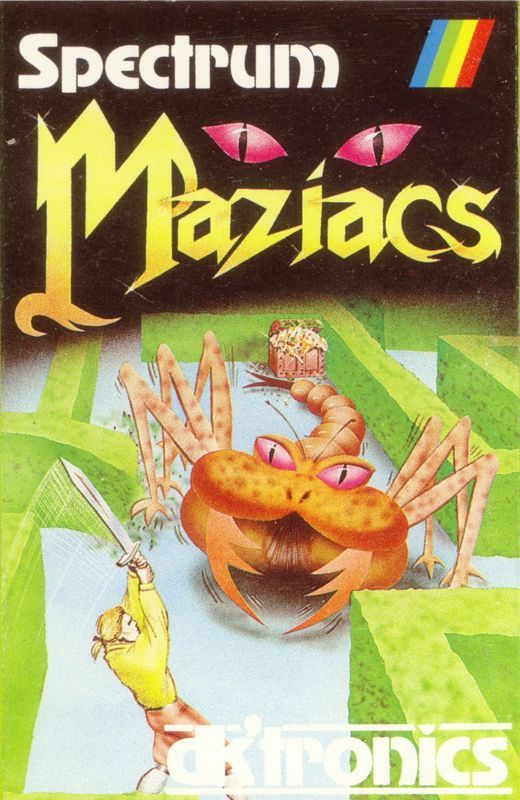 Game cover: Maziacs