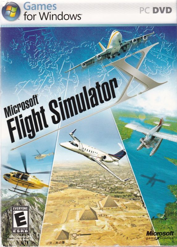 Game cover: Microsoft Flight Simulator X