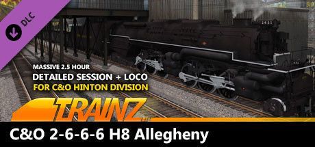 Game cover: Trainz 2022: C&O 2-6-6-6 H8 - New River Mining Coal Run