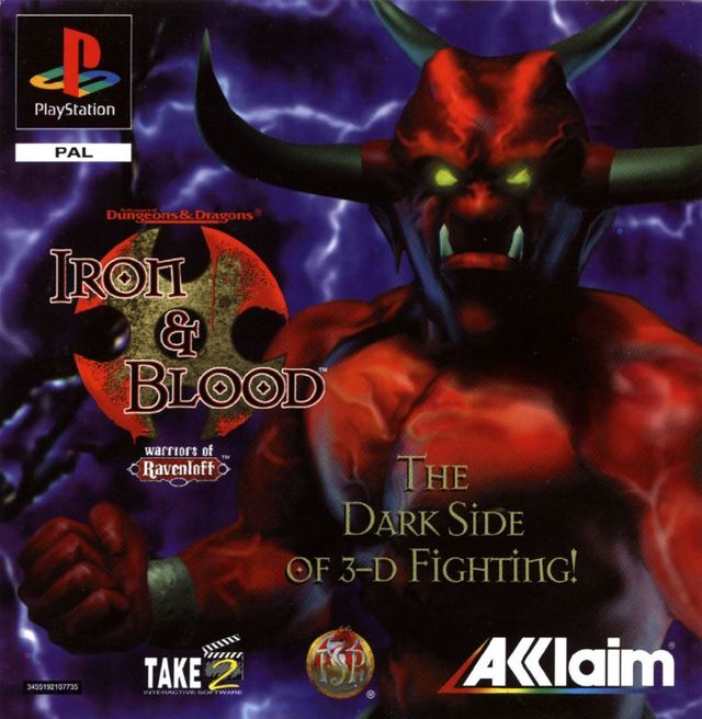 Game cover: Iron & Blood: Warriors of Ravenloft