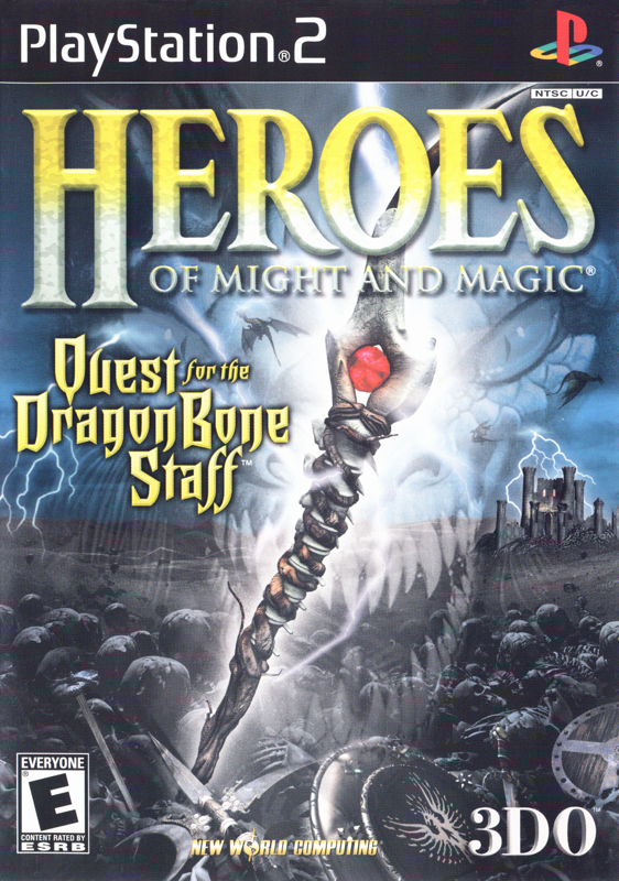 Game cover: Heroes of Might and Magic: Quest for the DragonBone Staff