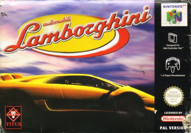Game cover: automobili Lamborghini
