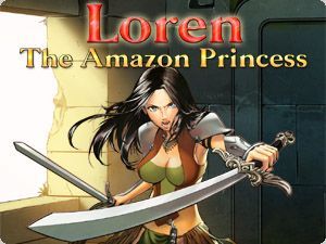 Game cover: Loren: The Amazon Princess