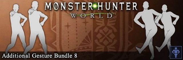 Game cover: Monster Hunter: World - Additional Gesture Bundle 8