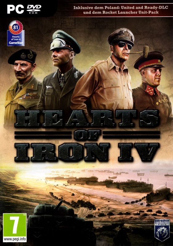 Game cover: Hearts of Iron IV