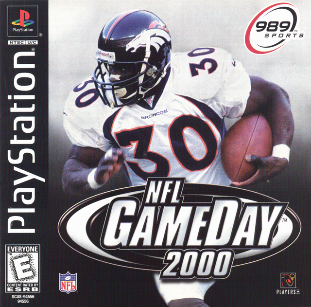 Game cover: NFL GameDay 2000