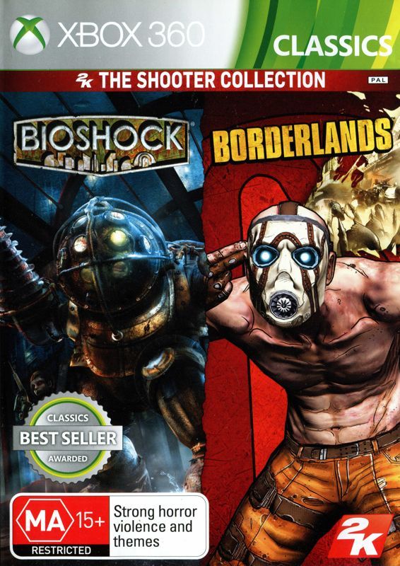 Game cover: 2K The Shooter Collection: BioShock / Borderlands