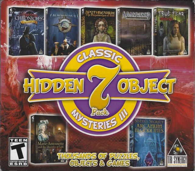 Game cover: Hidden Object Classic Mysteries III