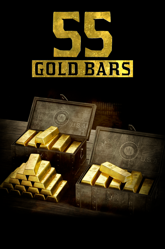 Game cover: Red Dead Online: 55 Gold Bars