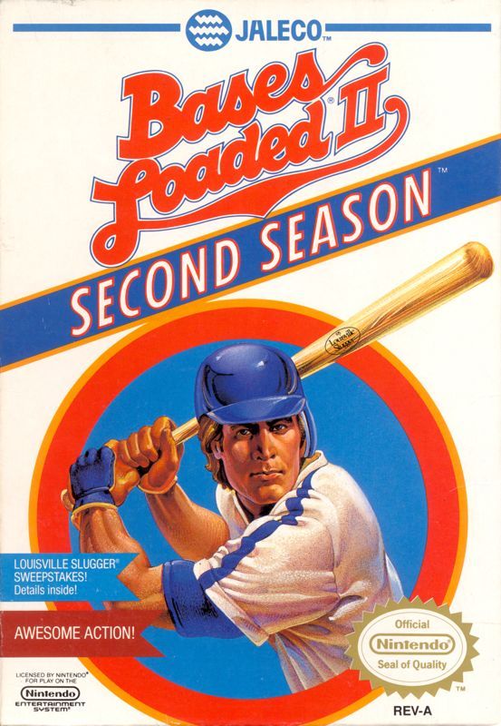 Game cover: Bases Loaded II: Second Season