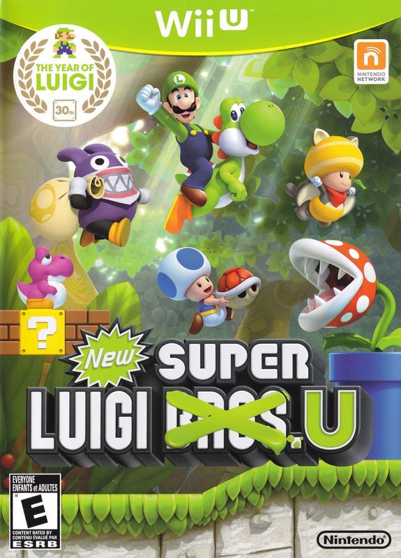 Game cover: New Super Luigi U