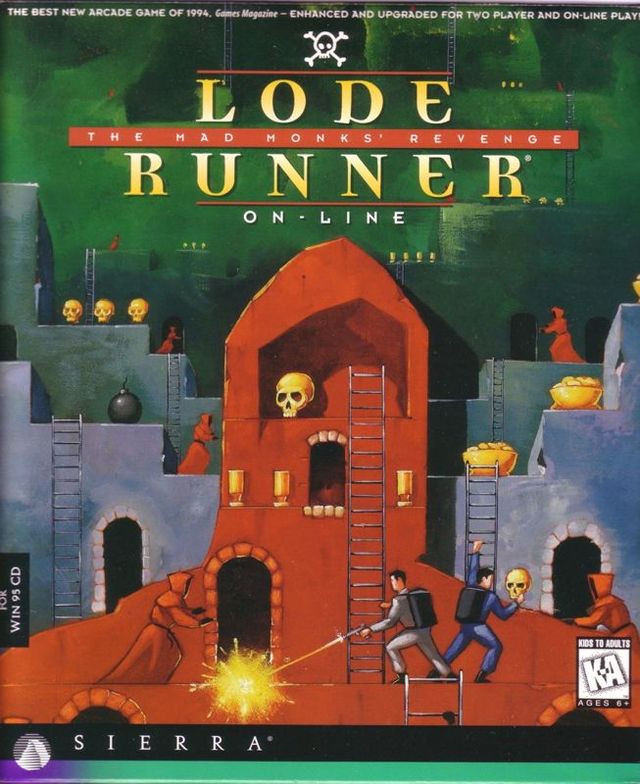 Game cover: Lode Runner On-Line: The Mad Monks' Revenge