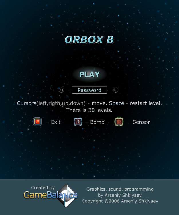 Game cover: Orbox B