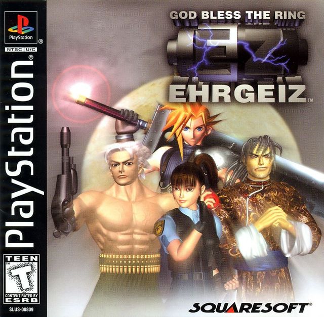 Game cover: Ehrgeiz: God Bless the Ring