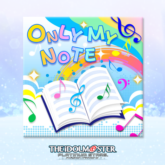Game cover: The Idolm@ster: Platinum Stars - Only My Note