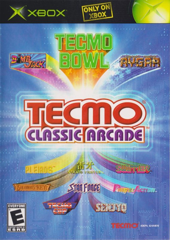 Game cover: Tecmo Classic Arcade