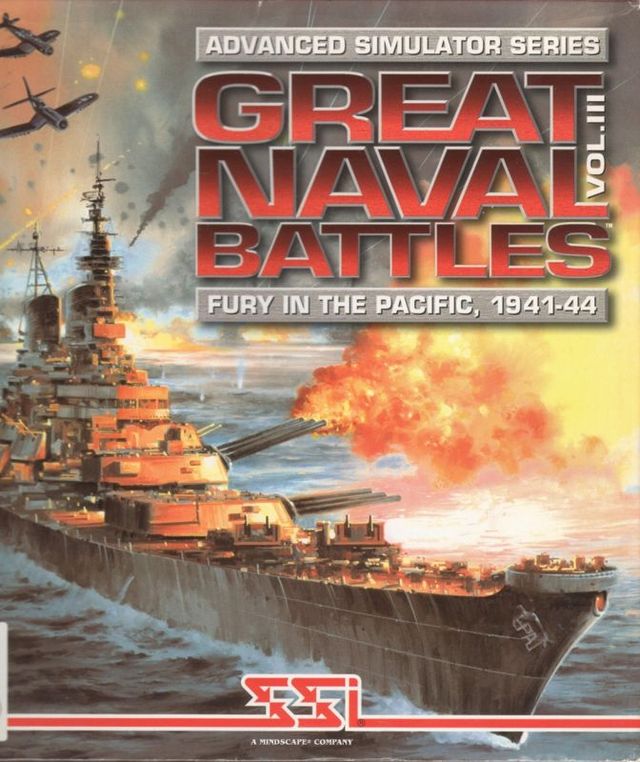 Game cover: Great Naval Battles Vol. III: Fury in the Pacific, 1941-44