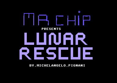 Game cover: Lunar Rescue