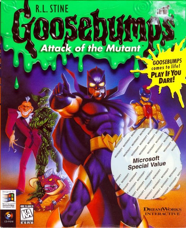 Game cover: Goosebumps: Attack of the Mutant