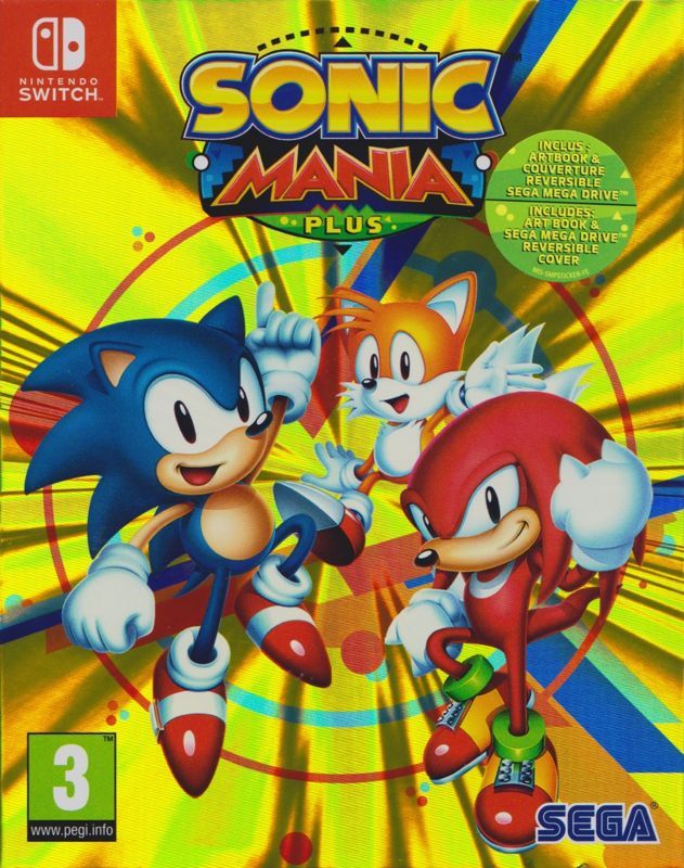 Game cover: Sonic Mania Plus
