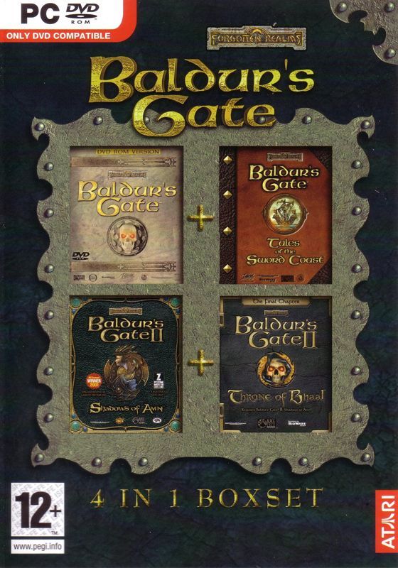 Game cover: Baldur's Gate: 4 in 1 Boxset