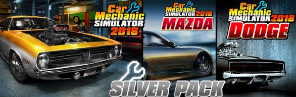 Game cover: Car Mechanic Simulator 2018: Silver Pack