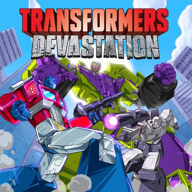 Game cover: Transformers: Devastation