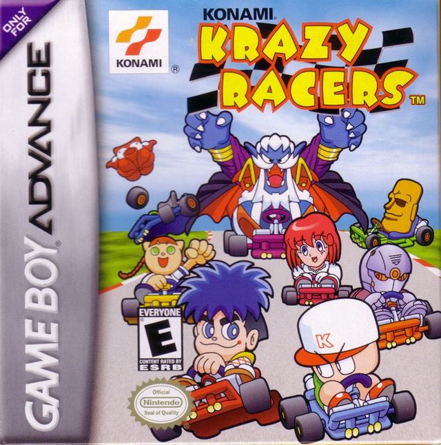Game cover: Konami Krazy Racers
