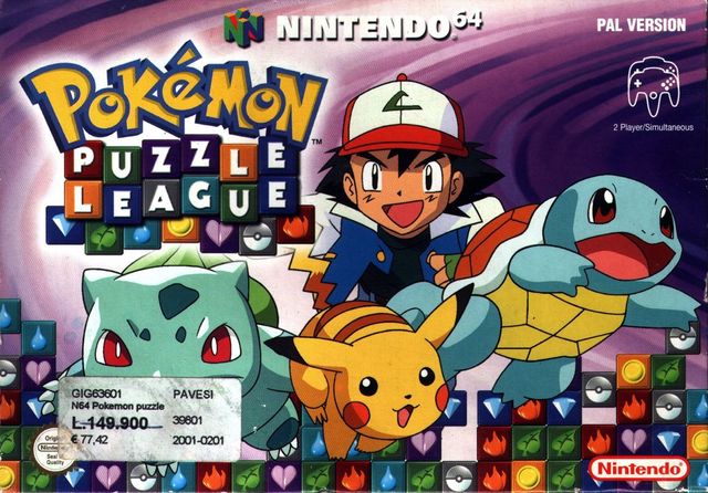 Game cover: Pokémon Puzzle League