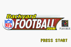 Game cover: Backyard Football 2006