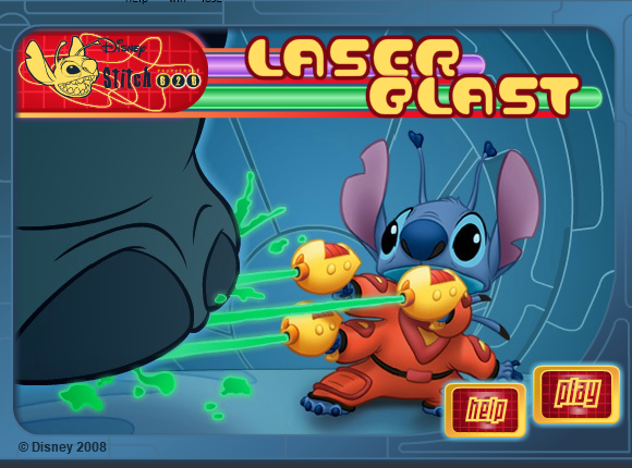 Game cover: Disney Stitch: Experiment 626 - Laser Blast