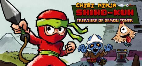Game cover: Chibi Ninja Shino-kun: Treasure of Demon Tower