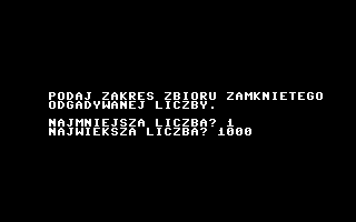 Game cover: Zgadywanka