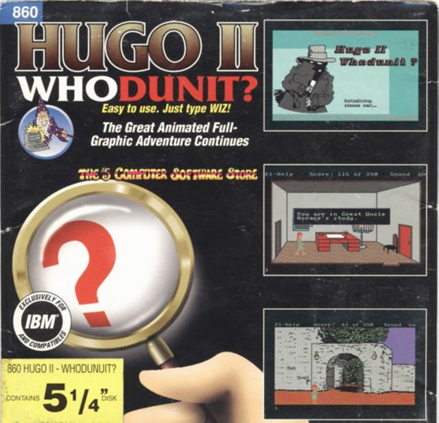Game cover: Hugo II: Whodunit?