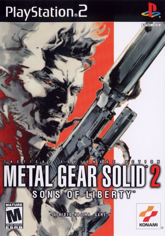 Game cover: Metal Gear Solid 2: Sons of Liberty