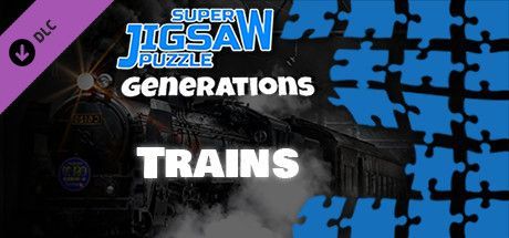 Game cover: Super Jigsaw Puzzle: Generations - Trains